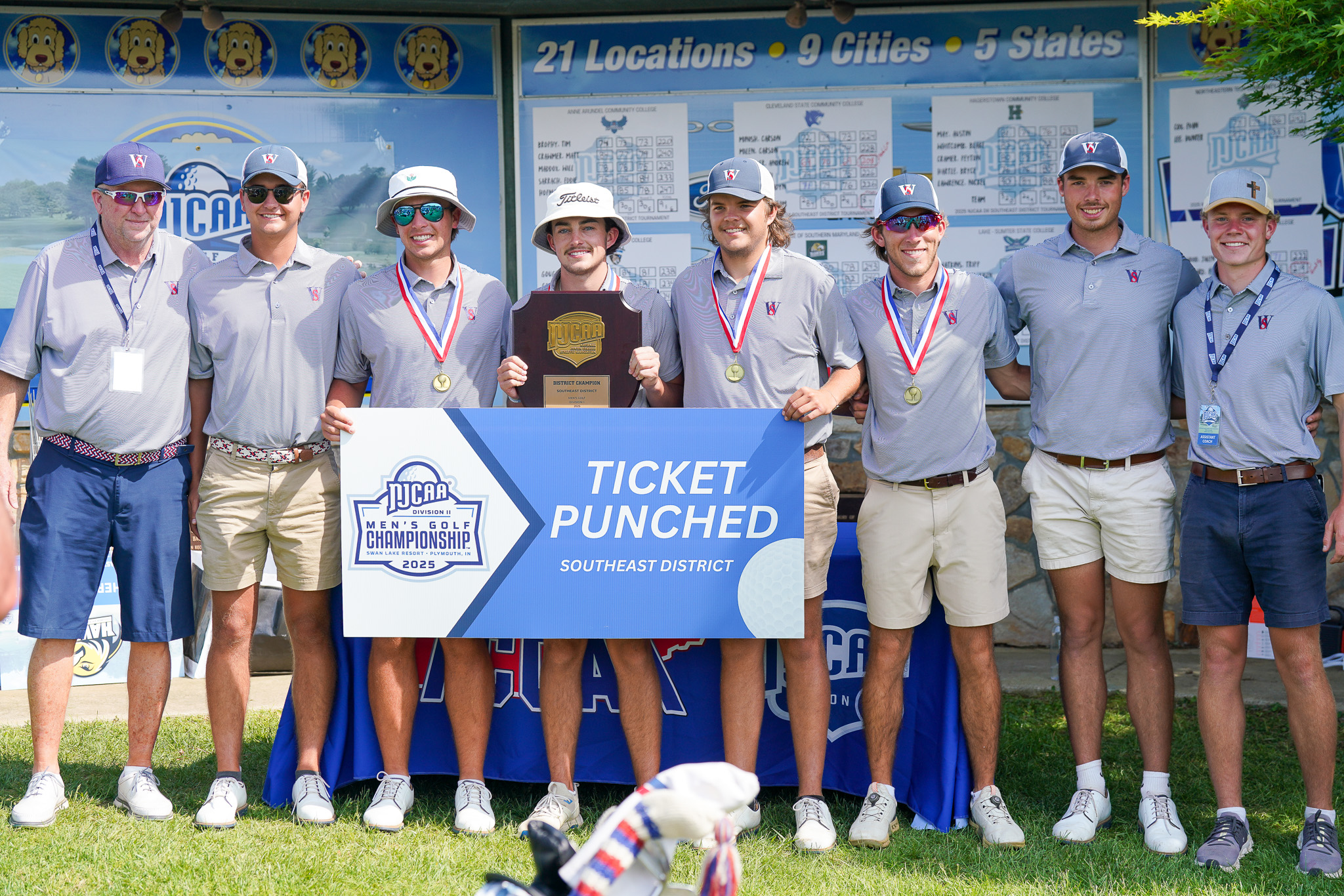 WALTERS STATE - NJCAA SOUTHEAST DISTRICT CHAMPIONS